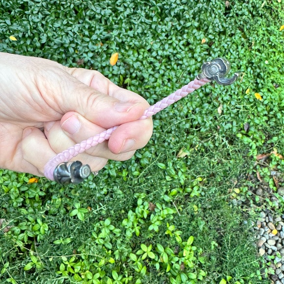 David Yurman Pink Chevron Woven Bracelet - Picture 4 of 12